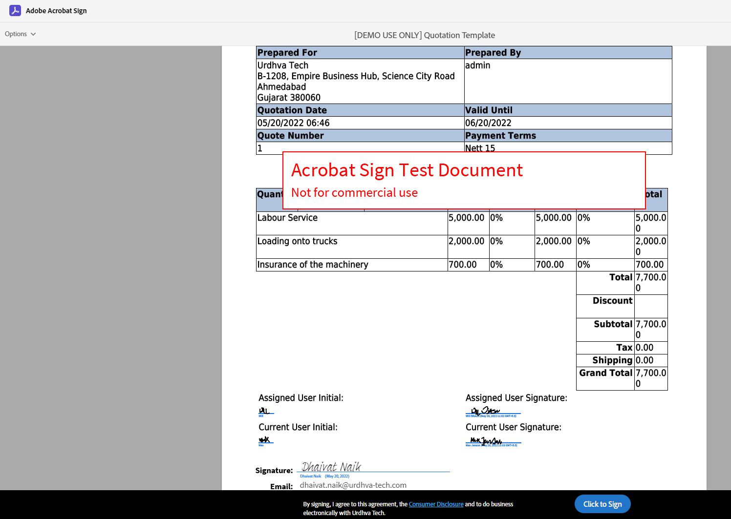 Adobe Sign for SuiteCRM