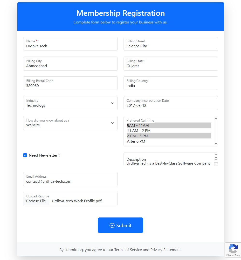 SuiteCRM Lead capture webform SuiteCRM Lead capture webform